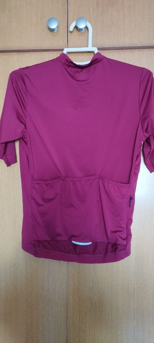 Maillot ciclismo manga corta granate talla XS