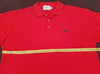 Polo rojo, talla XL