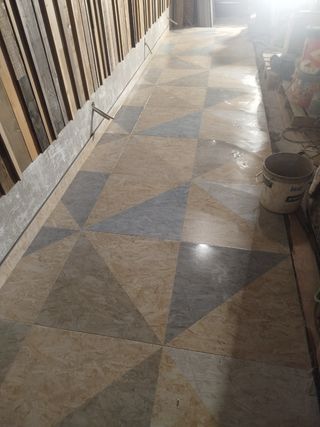 Alicatados suelo y terraza