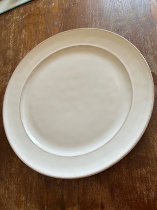 Piatto portata bianco - Ceramica