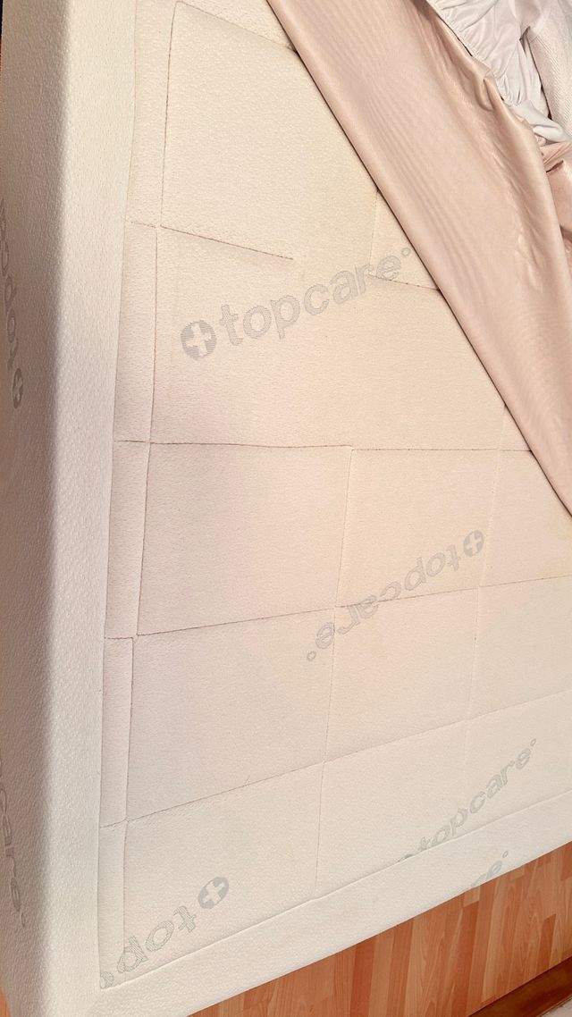 Cama matrimonio Eurocanapé azul