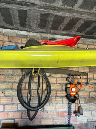Canoa Kayak Amarilla 3m+