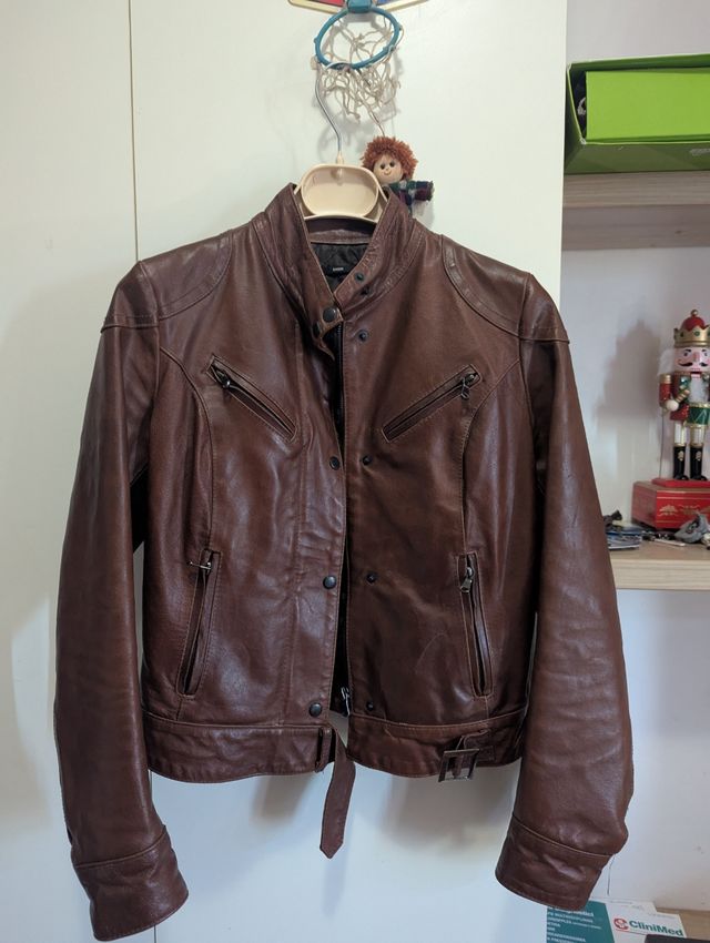 Giacca in vera pelle