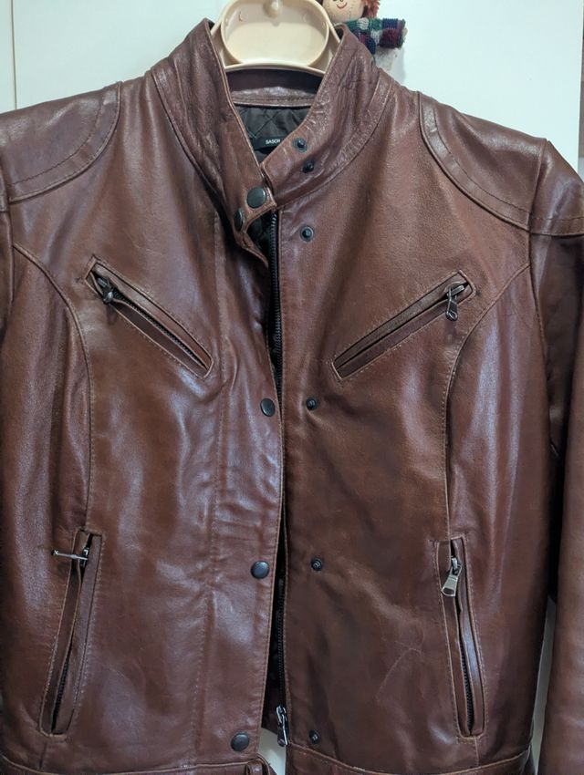 Giacca in vera pelle