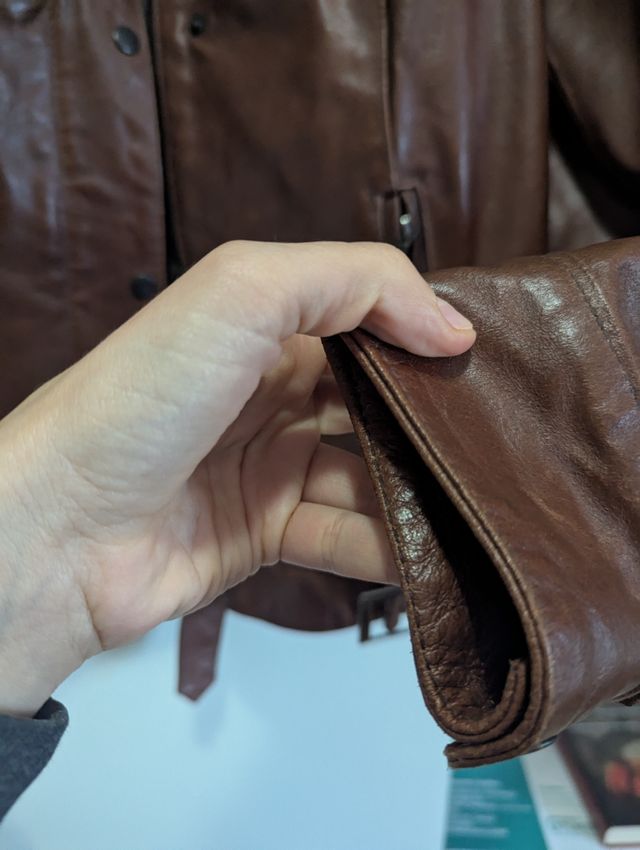 Giacca in vera pelle