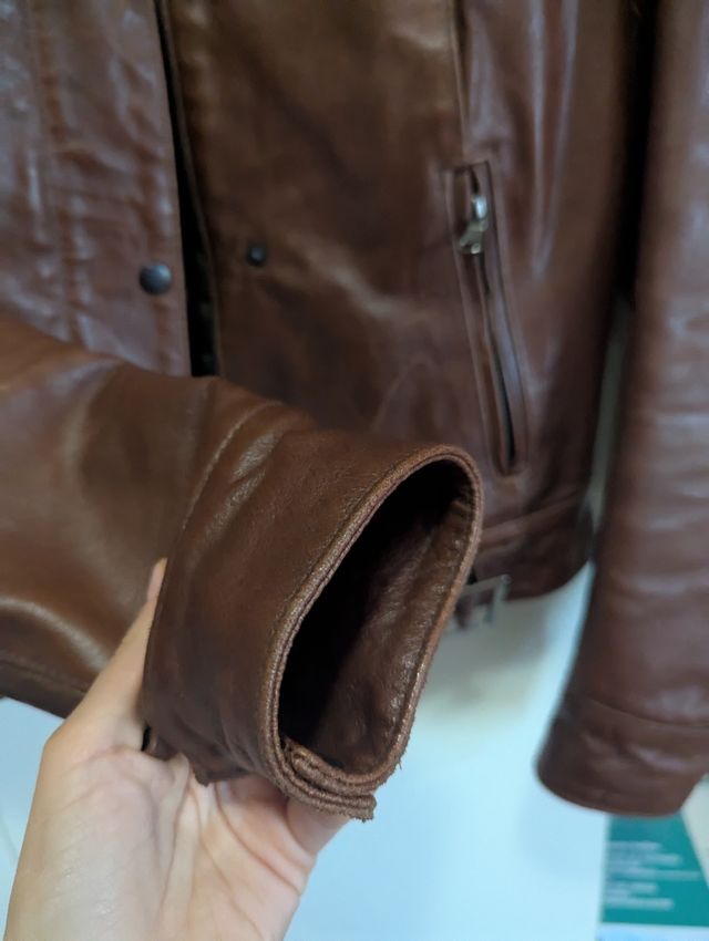 Giacca in vera pelle