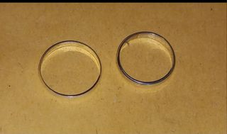 Anillos Plata Ley - Lisos