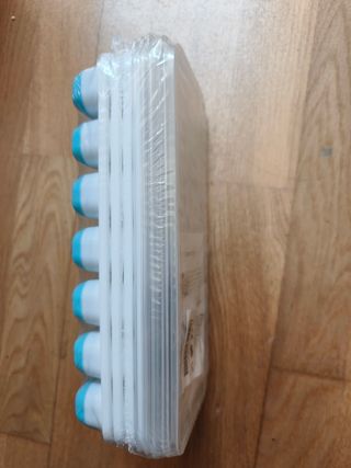 Cubiteras hielo silicona (4uds) nuevas sin abrir