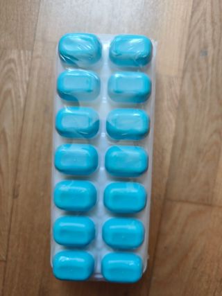 Cubiteras hielo silicona (4uds) nuevas sin abrir