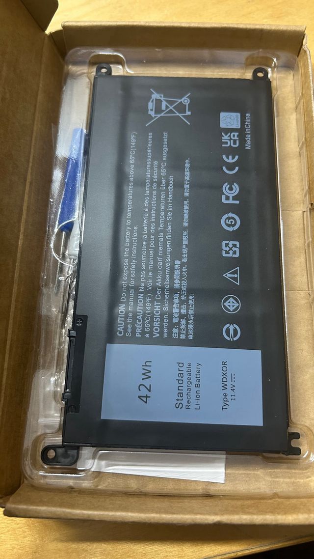 KYUER WDXOR 42WH Batería DELL Inspiron 13 5368