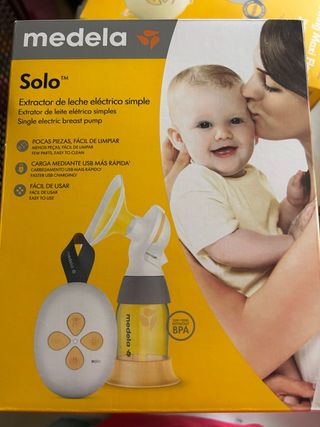 Sacaleches Medela Solo- Eléctrico Simple