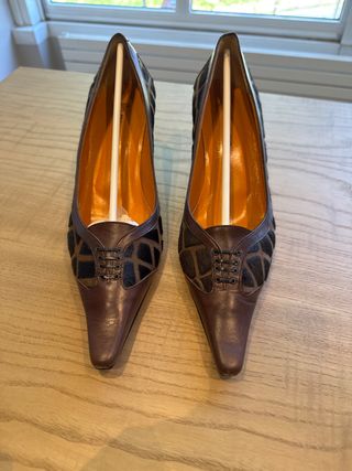 Miriam Beltrán - Zapatos tacón leopardo