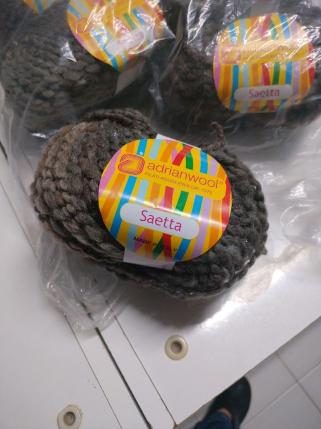 Filato Saetta Adrianwool Grigio