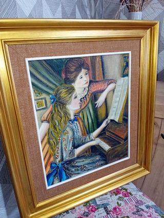 Quadro - Pianoforte per 2 ragazze - Renoir