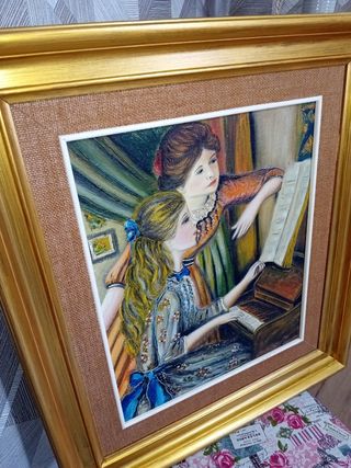 Quadro - Pianoforte per 2 ragazze - Renoir