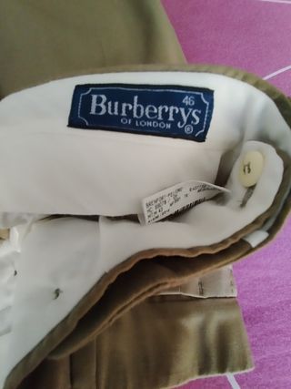 Traje de Hombre Burberry