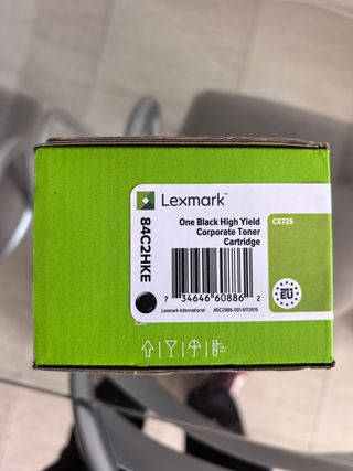 Toner Lexmark 84C2HKE Negro