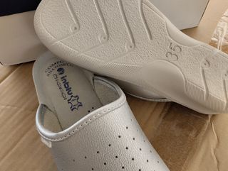 Ciabatte Inblu argento 35