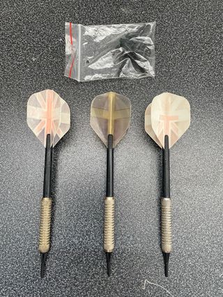 Dardos punta plástico - 3 uds