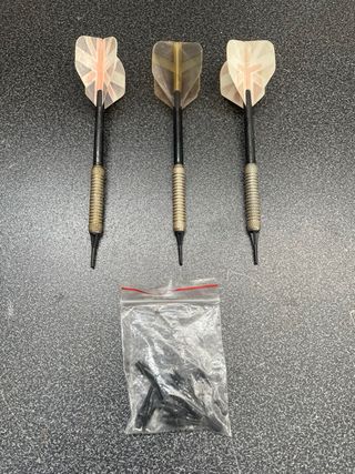 Dardos punta plástico - 3 uds