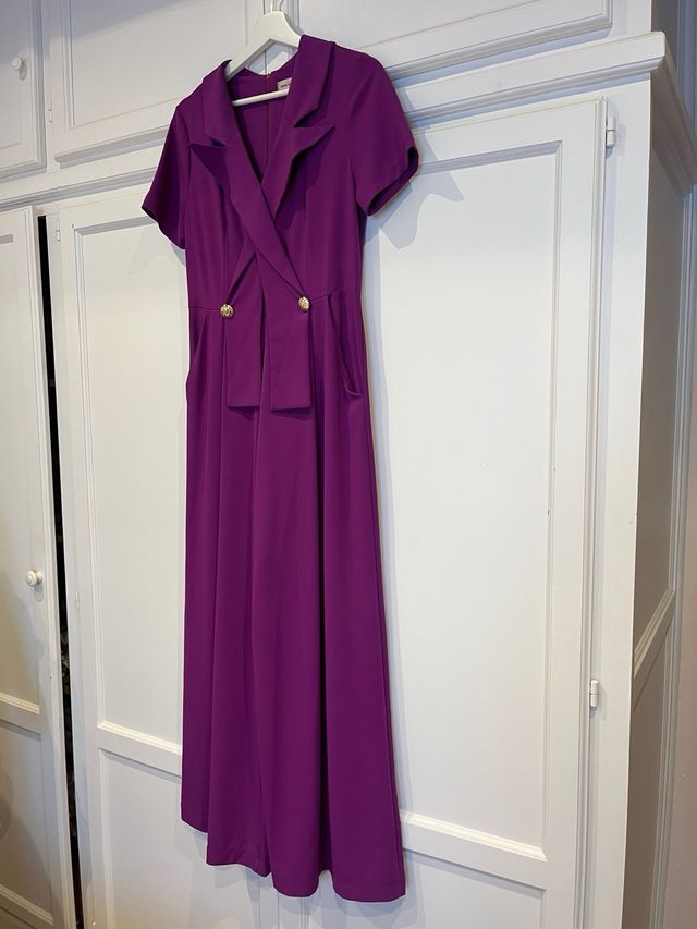 Mono largo morado Teria Yabar