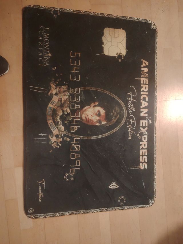 alfombra tony montana scarface.