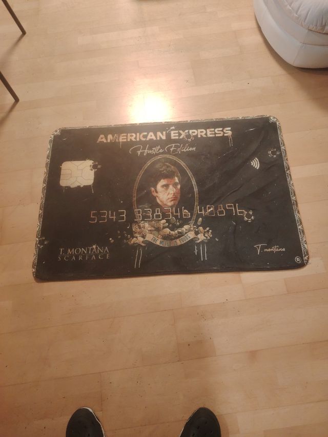 alfombra tony montana scarface.