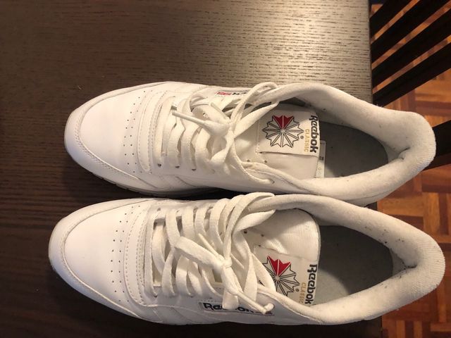 Zapatillas Reebok Classic Leather Blancas 42