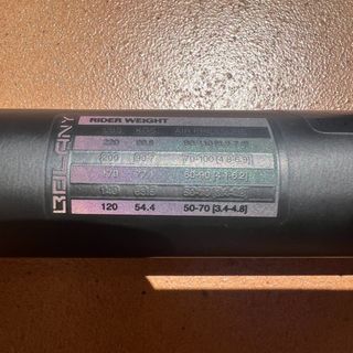 BOLANY 27.5 suspensión neumática, horquilla