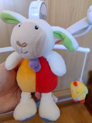 Móvil musical cuna Lupilu