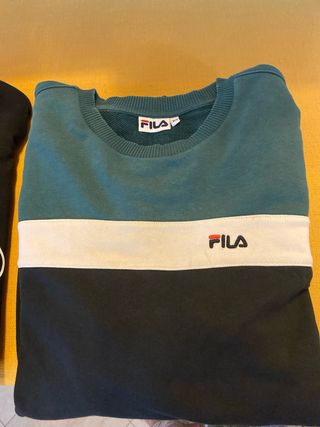 2 Felpe Fila - Nero e Verde