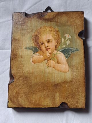 Quadro angioletto vintage