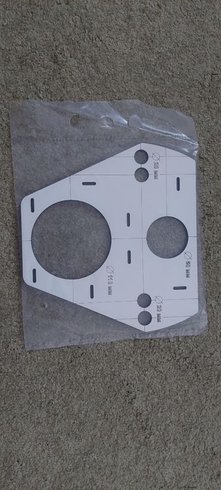 Plantilla,patron,bastidor de orificios