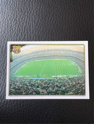 Cromo Camp Nou Barcelona 1997