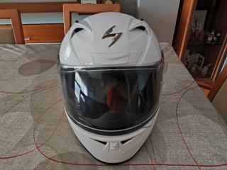 Casco Scorpion Exo blanco