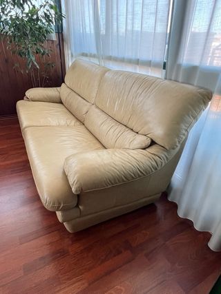 Divano 3/4 posti color crema