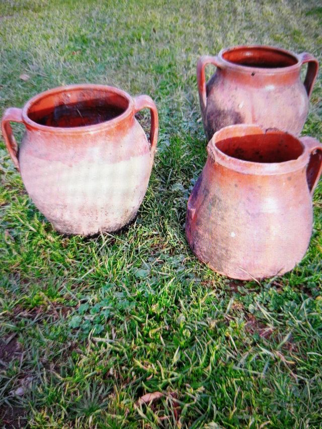 Vasijas de barro antiguas