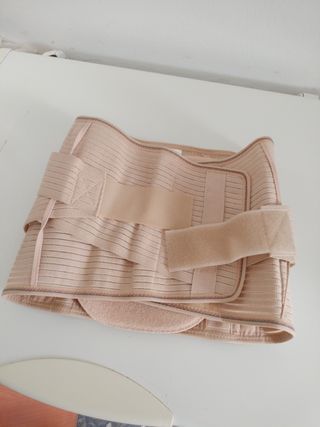 Faja ortopédica beige