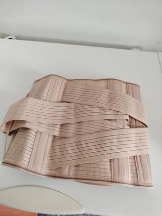 Faja ortopédica beige
