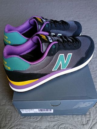 Zapatillas New Balance 515 talla 44.5 negro