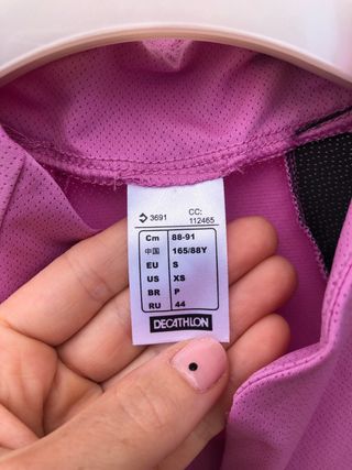 Maglia ciclismo Decathlon XS donna