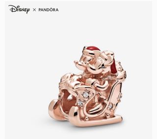 Charm Pandora Minnie Mickey Navidad