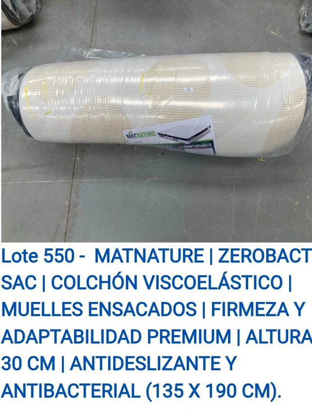 Materasso vico-elastico 135×190