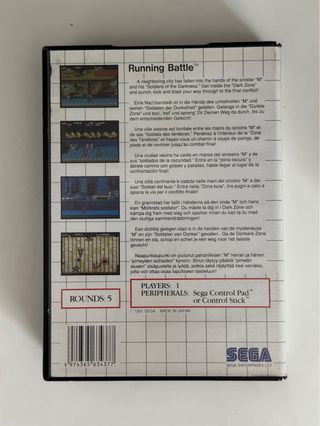 Running Battle - Sega Master System