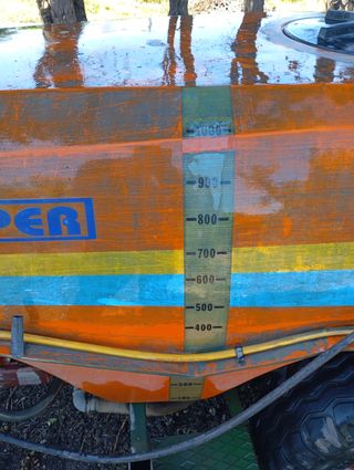 Cuba Pulverizadora 1000L -  con función Turbo