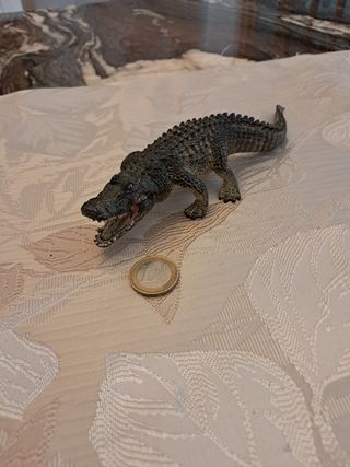 Cocodrilo Schleich escala 1:10 ideal Madelman 
