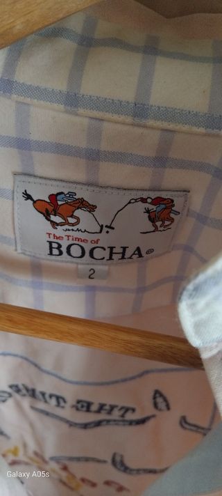 Camisa Polo España rosa