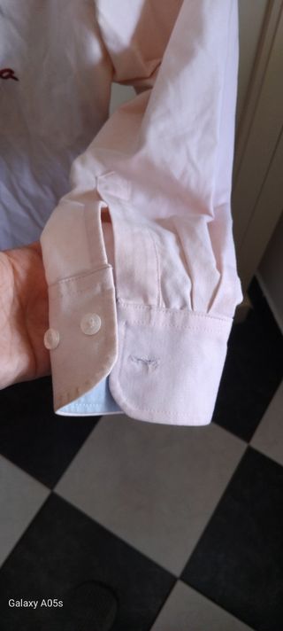 Camisa Polo España rosa