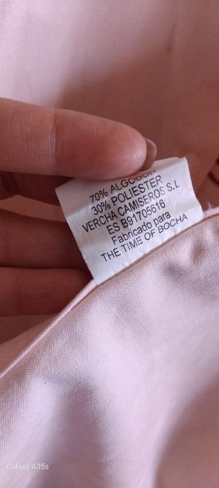 Camisa Polo España rosa