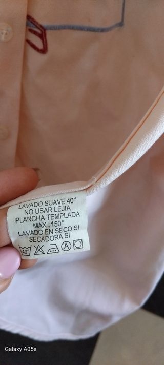 Camisa Polo España rosa